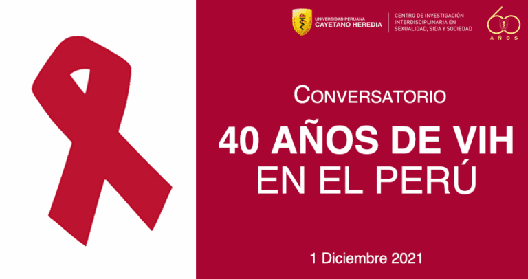 Conversatorio 40 años de VIH en el Perú