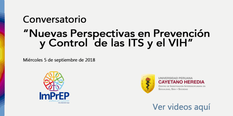Conversatorio: Nuevas perspectivas en prevención de las ITS y el VIH