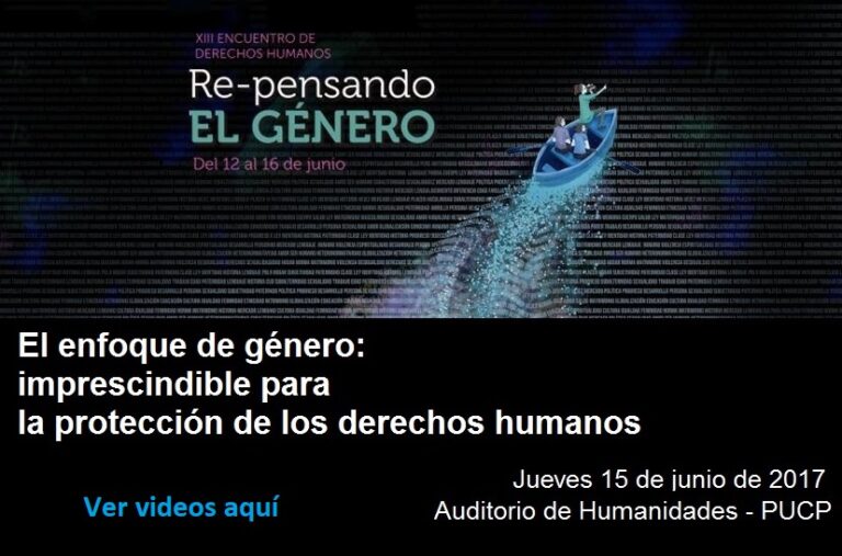 Conversatorio “El enfoque de género: imprescindible para la protección de los Derechos Humanos”